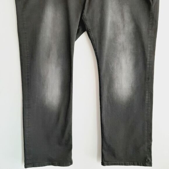 PROJEK RAW | Nikko Comfort Stretch Distressed Black Wash Jeans Men's Sz 48 - Picture 4 of 12